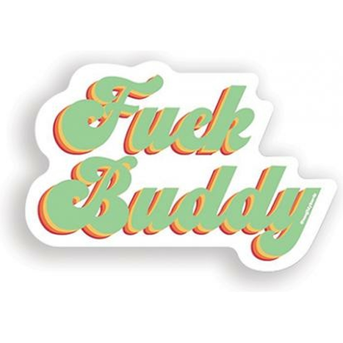 Fuck Buddy Naughty Sticker - Pack Of 3 - Image 1