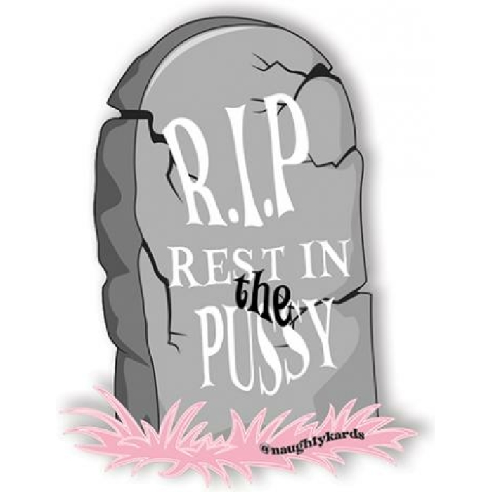 R.i.p Sticker - Pack Of 3 - Image 1