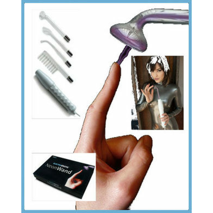 Neon Wand Electrosex Kit - Purple - Image 2