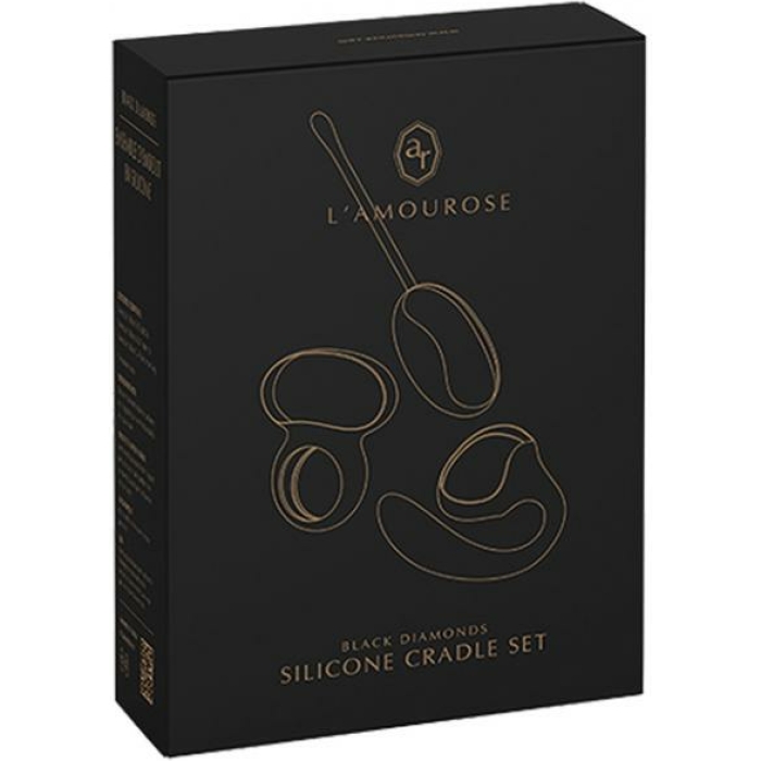 Lamourose Paramour Silicone Cradles Black - Image 2