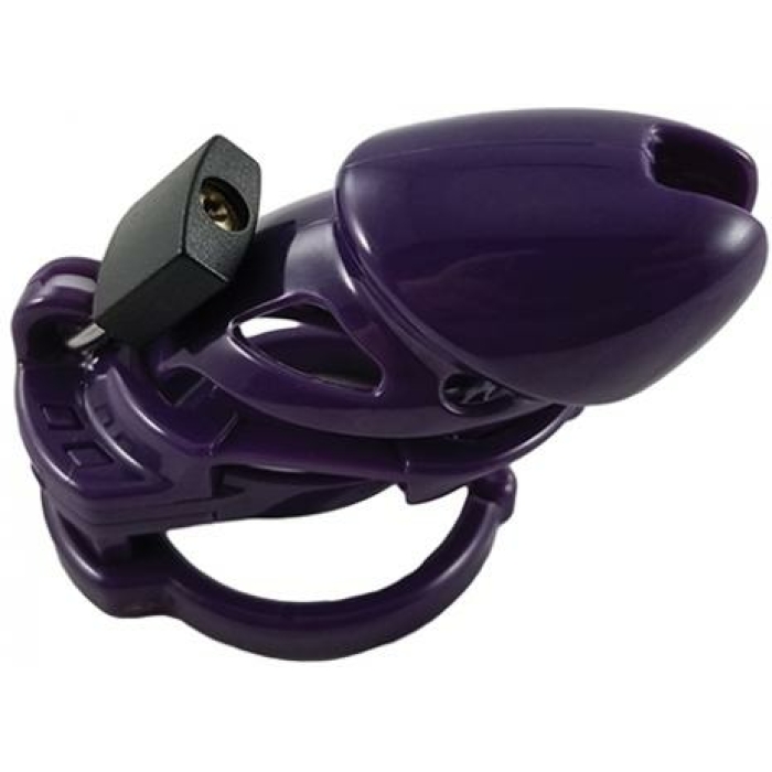 Locked In Lust The Vice Standard Purple Chastity Device - Image 2