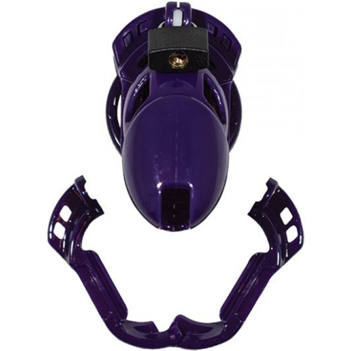 Locked In Lust The Vice Standard Purple Chastity Device - Image 3
