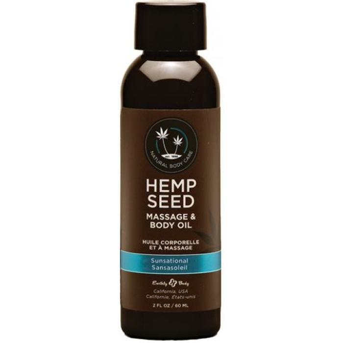 Earthly Body Massage & Body Oil - 2 Oz Sunsational - Image 1
