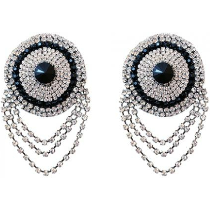 Burlesque La Vie Boheme Jewel Reusable Silicone Nipztix - Crystal O/s - Image 1