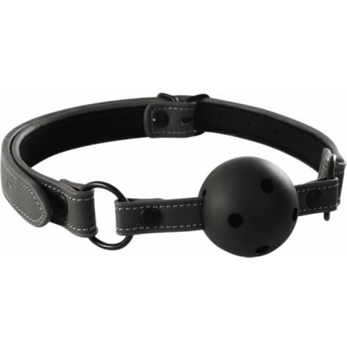 Renegade Bondage Collar Black O/S - Image 1