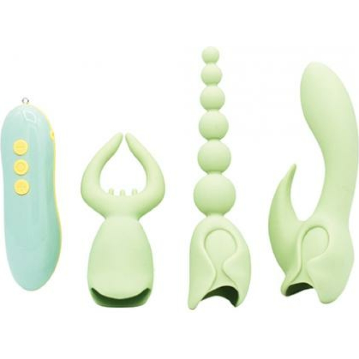 Natalie's Toy Box Pleasure Hunter 3 Pc Kit - Mint - Image 1