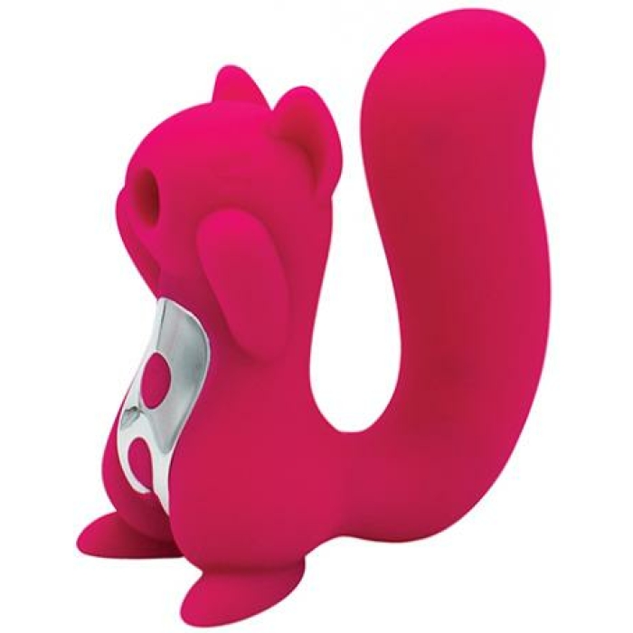 Natalie's Toy Box Screaming Squirrel Pulsing And Vibrating - Red - Image 1