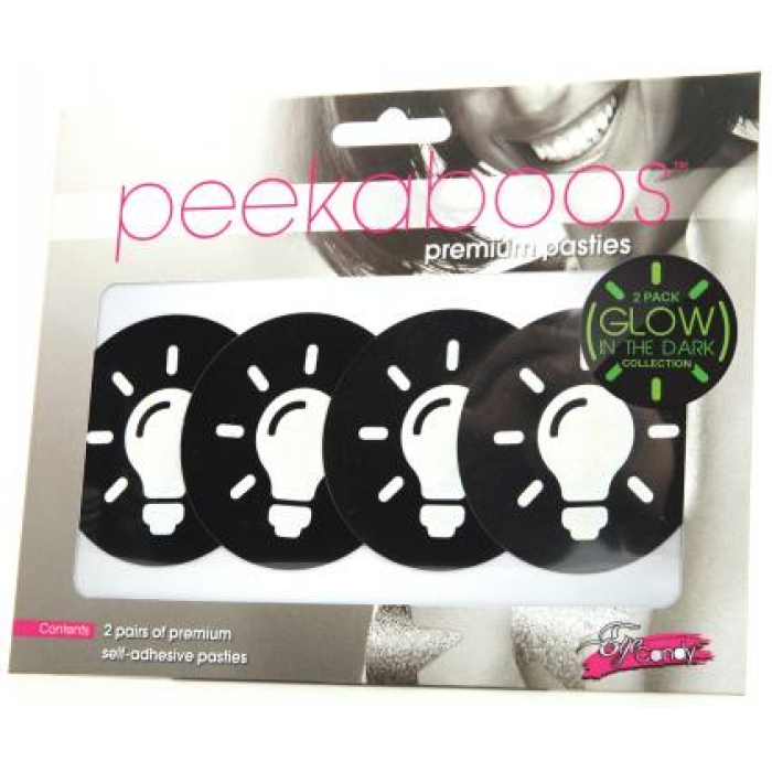 Peekaboos Glow In The Dark Light Bulb - Pack Of 2 - Image 1