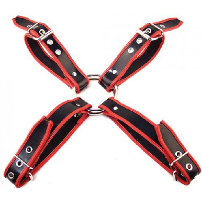Rouge Chest Harness Large Black Red - Image 2