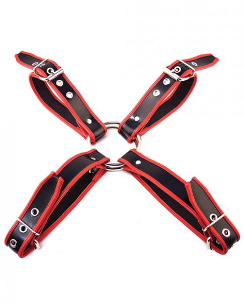 Rouge Chest Harness Large Black Red - Image 2