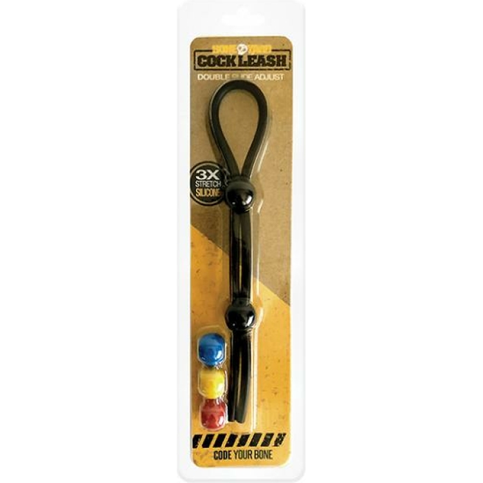 Boneyard Double Cock Leash Black - Image 1