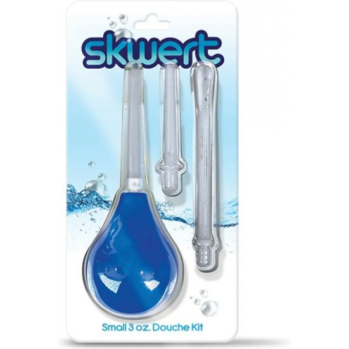 Skwert Enema Bulb W/3 Wands - 3 Oz - Image 1