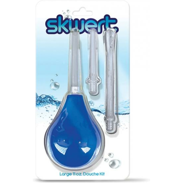 Skwert Enema Bulb W/3 Wands - 11 Oz - Image 1