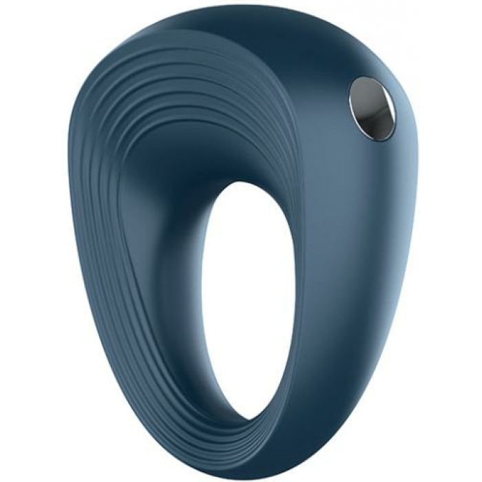 Satisfyer Rings Plus Vibration Blue Cock Ring - Image 1