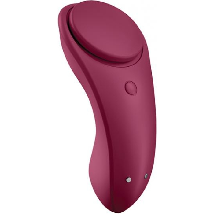 Satisfyer Sexy Secret Panty Vibrator - Red Wine - Image 1