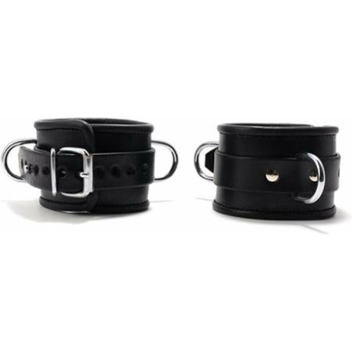 665 Padded Locking Wrist Restraint - Black - Image 1