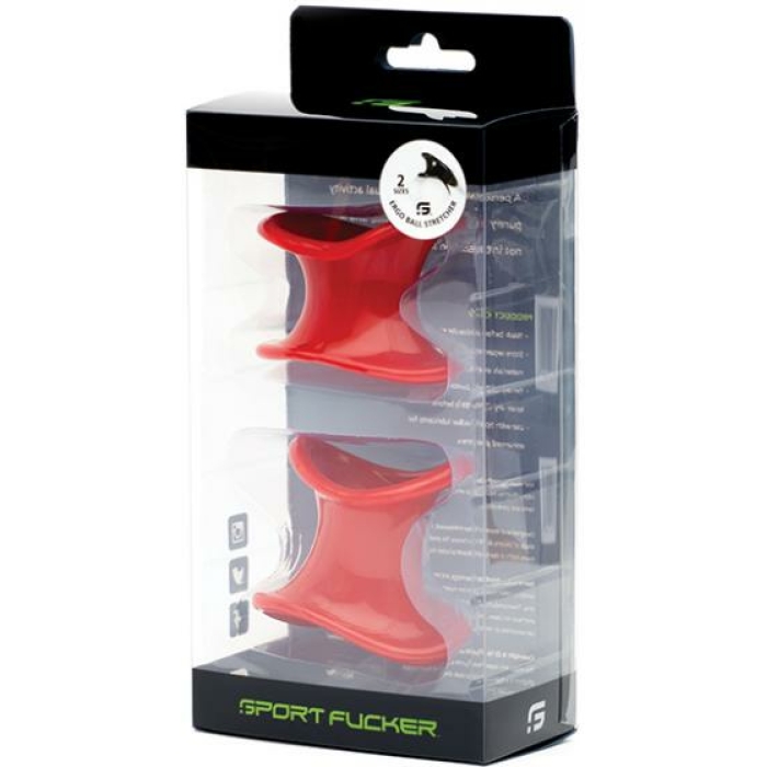 Sport F*cker Ergonomic Ball Stretcher Kit Red - Image 2