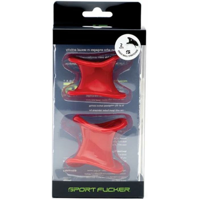 Sport F*cker Ergonomic Ball Stretcher Kit Red - Image 3