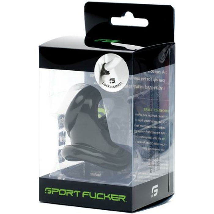 Sport Fucker Cock Harness - Black - Image 1