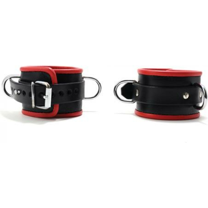 665 Padded Locking Ankle Restraint - Red - Image 1