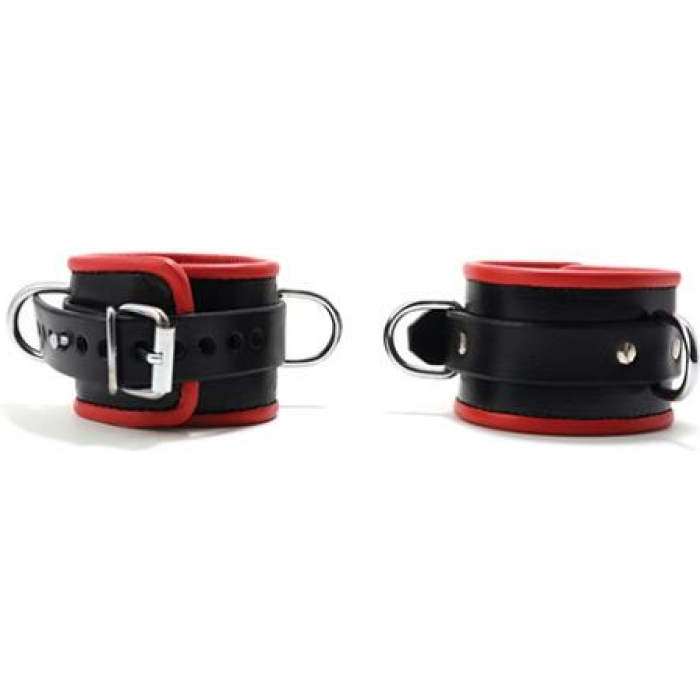665 Padded Locking Wrist Restraint - Red - Image 1