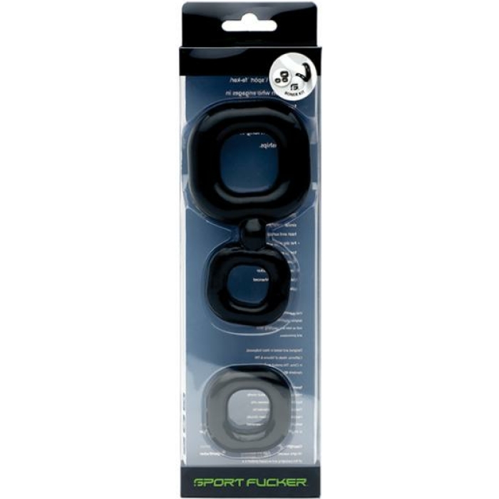 Sport F*cker Boner Kit Black Rings - Image 2