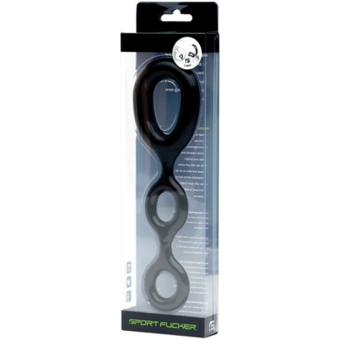 Sport F*cker 3 Way Black Cock, Ball Ring - Image 2