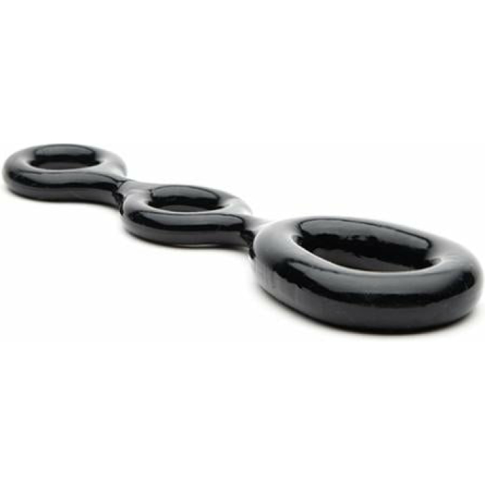 Sport F*cker 3 Way Black Cock, Ball Ring - Image 1