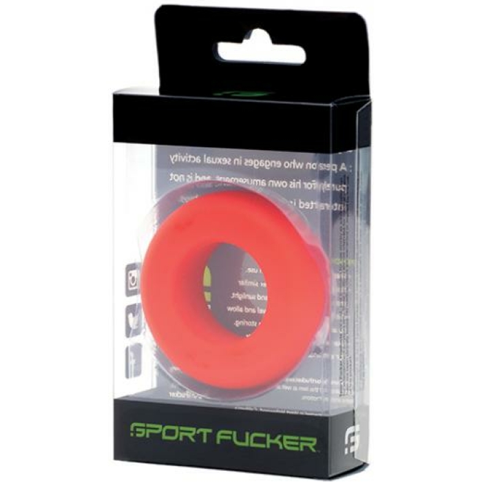 Sport Fucker Muscle Ring - Red - Image 1