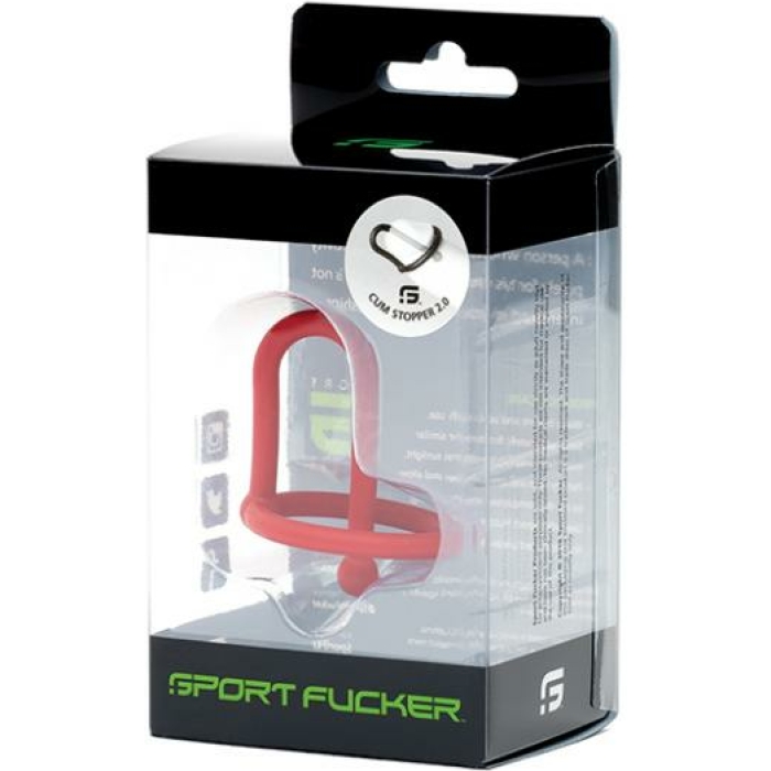 Sport Fucker Cum Stopper 2.0 - Red - Image 1