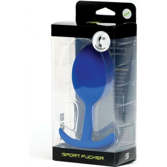 Sport Fucker Thunder Plug Large - Blue - Image 1