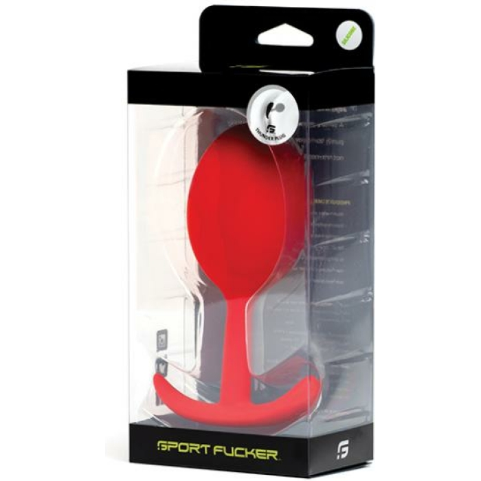Sport Fucker Thunder Plug Large - Red - Image 1