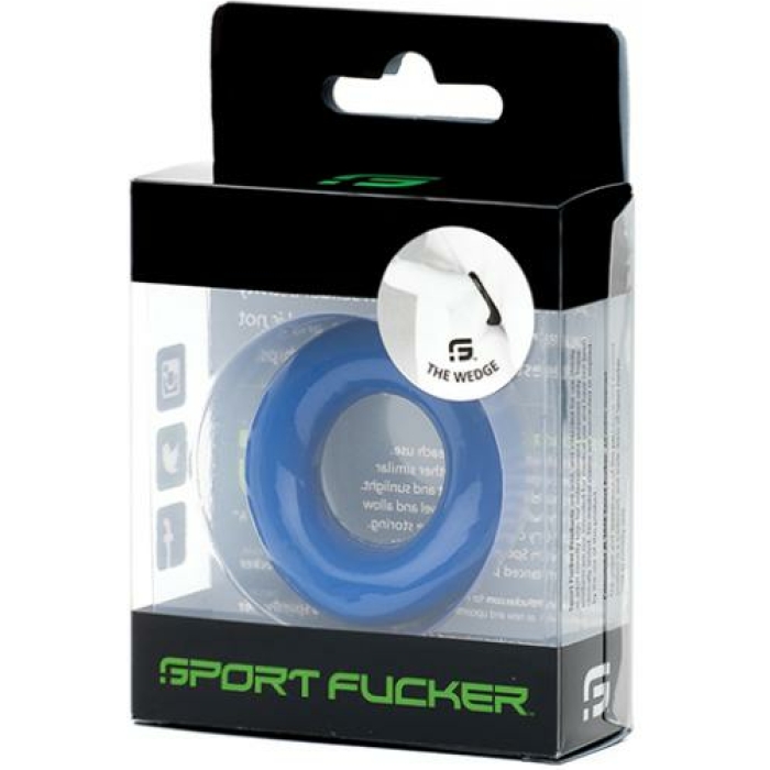 Sport Fucker Silicone The Wedge - Blue - Image 1