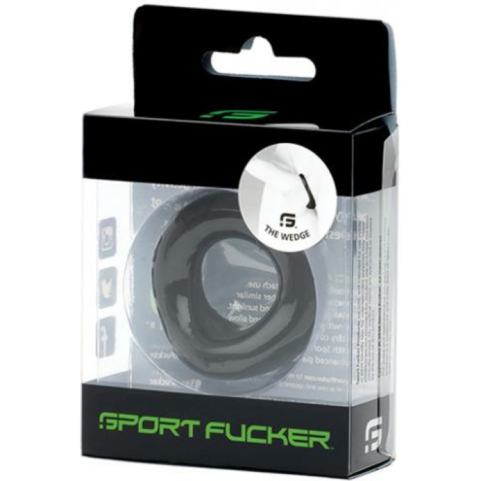 Sport Fucker Silicone The Wedge - Black - Image 1