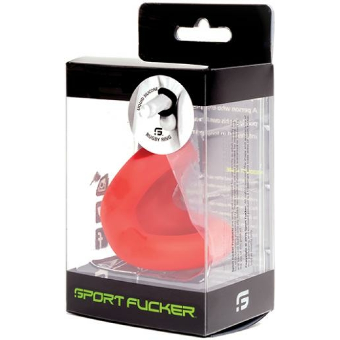 Sport Fucker Rugby Ring - Red - Image 1