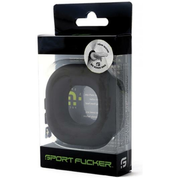Sport Fucker Big Boner Ring - Black - Image 1