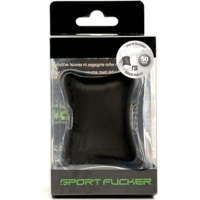 Sport Fucker Ergo Balls - 50mm Black - Image 1