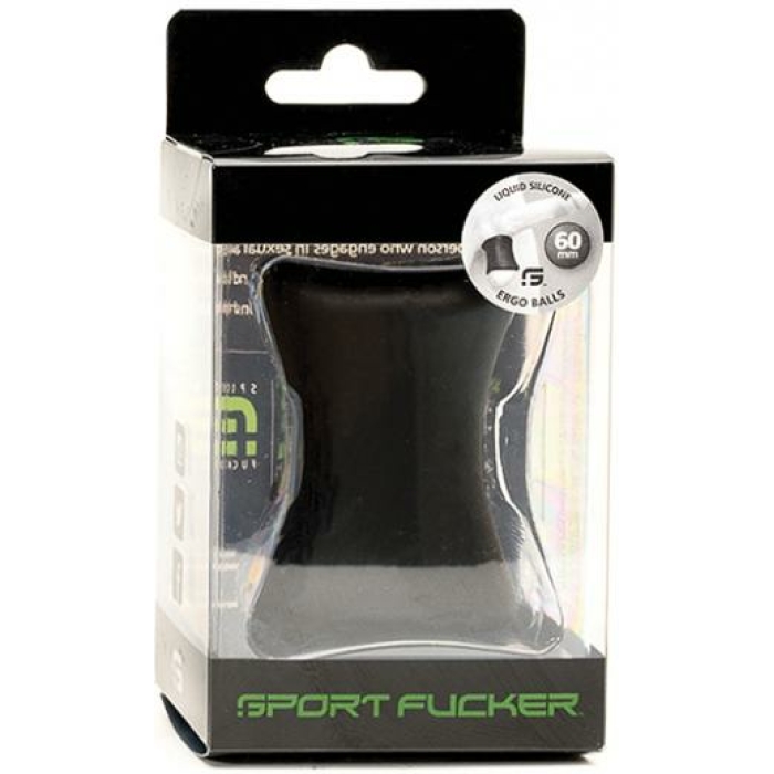 Sport Fucker Ergo Balls - 60mm Black - Image 1