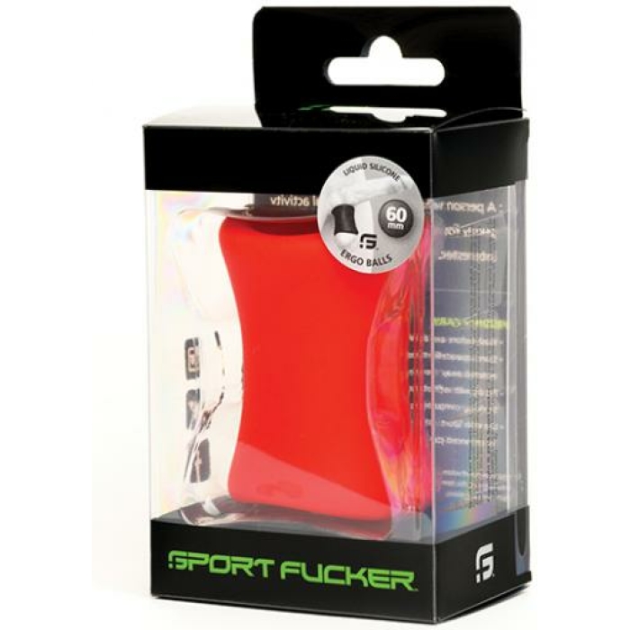 Sport Fucker Ergo Balls - 60mm Red - Image 1