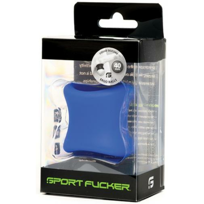 Sport Fucker Ergo Balls - 40mm Blue - Image 1