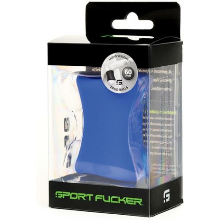 Sport Fucker Ergo Balls - 60mm Blue - Image 1