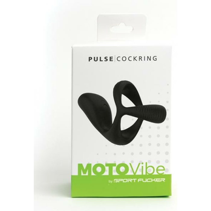 Sport Fucker Motovibe Pulse Cockring - Black - Image 1