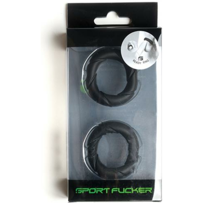 Sport Fucker Ready Rings - Black - Image 1