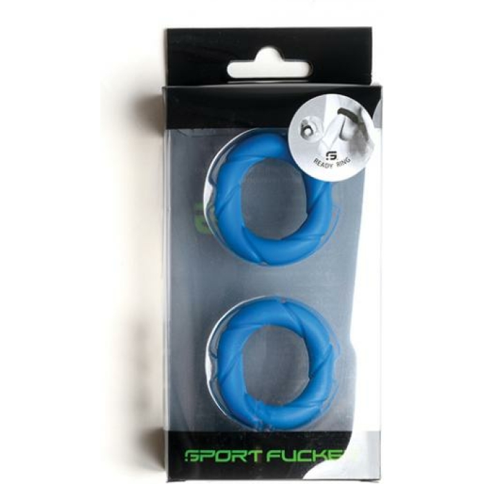 Sport Fucker Ready Rings - Blue - Image 1