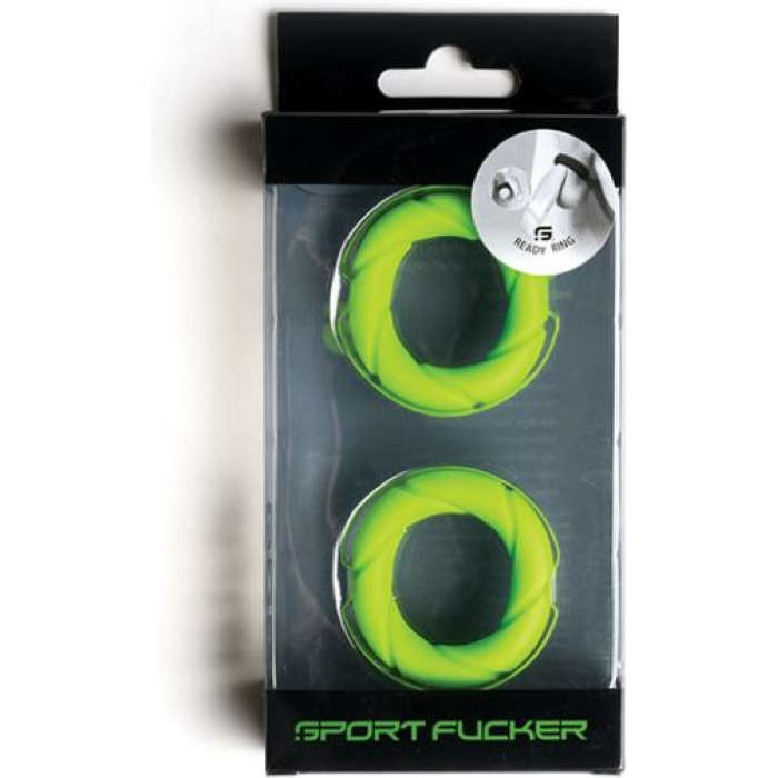Sport Fucker Ready Rings - Green - Image 1