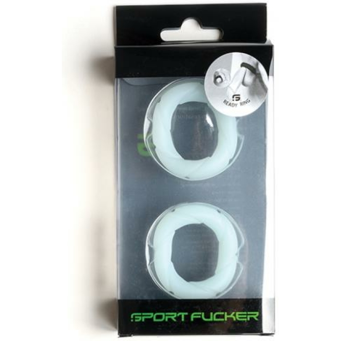 Sport Fucker Ready Rings - Glow In The Dark - Image 1