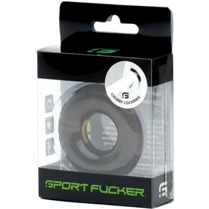 Sport Fucker Chubby Cockring - Smoke - Image 1