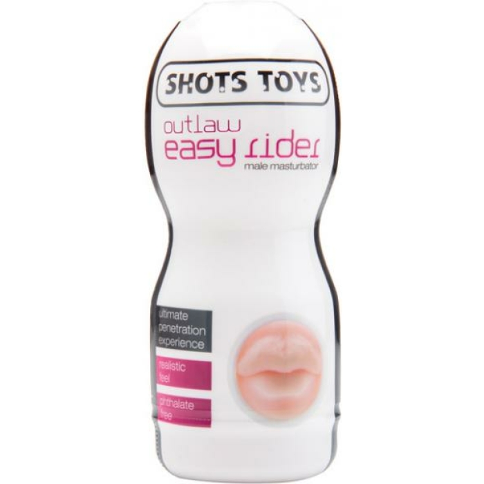 Easy Rider Outlaw Male Mouth Masturbator Beige - Image 3