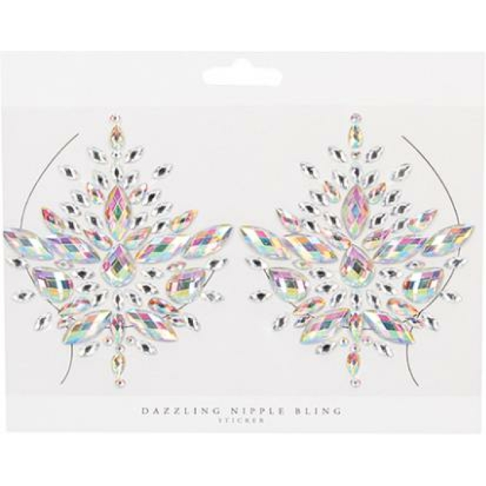 Shots Bliss Dazzling Nipple Bling  Sticker O/s - Image 1