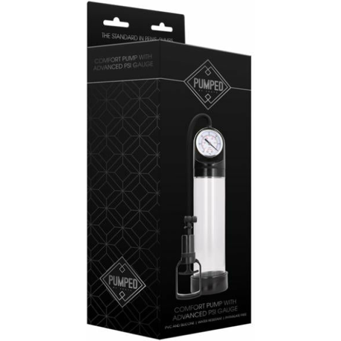 Pumped Comfort Pump Advanced PSI Gauge Clear - Image 2